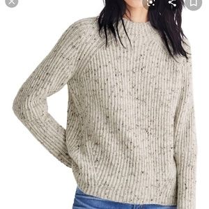 Madewell Northfield Donegal Mockneck Sweater